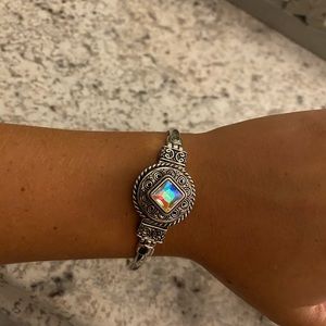 Jeweled bracelet - changeable stones